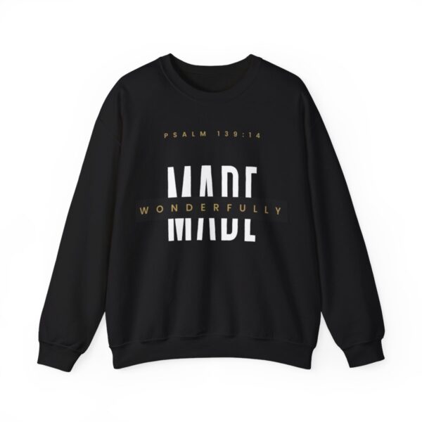 Wonderfully Made Psalms 139 Unisex Heavy Blend Crewneck Sweatshirt