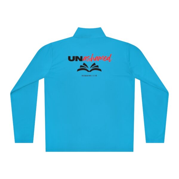 Unashamed of the Gospel Unisex Quarter-Zip Pullover - Image 10