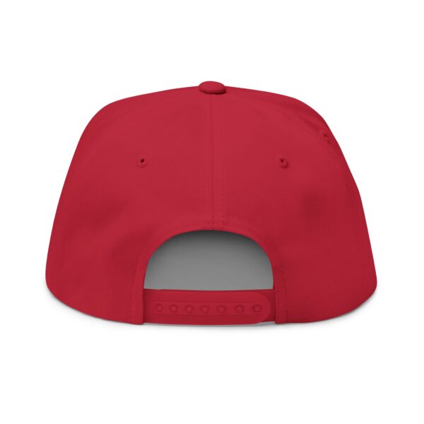 Redeemed by the Blood Flat Bill Cap (Embroidery) - Image 22