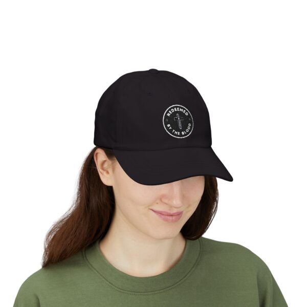 Redeemed by the Blood Stylish Cap - Image 3