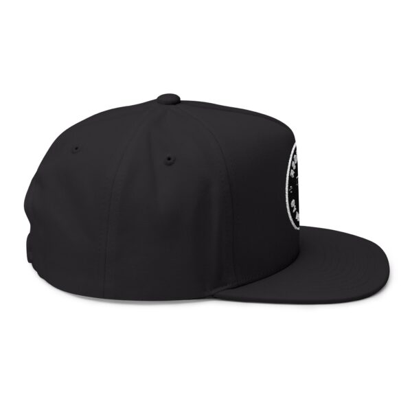 Redeemed by the Blood Flat Bill Cap (Embroidery) - Image 12