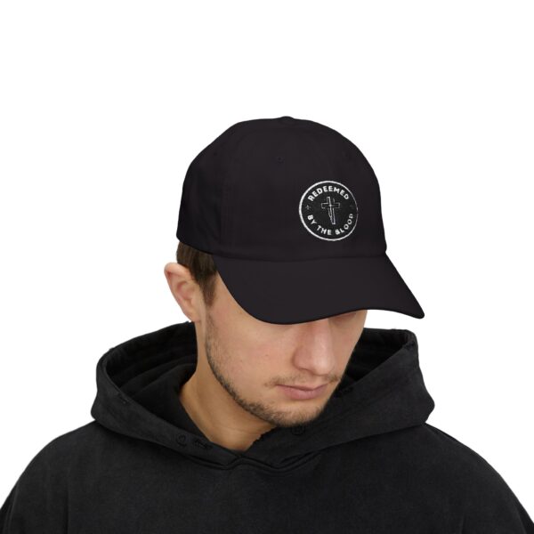 Redeemed by the Blood Stylish Cap - Image 2