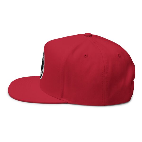 Redeemed by the Blood Flat Bill Cap (Embroidery) - Image 23