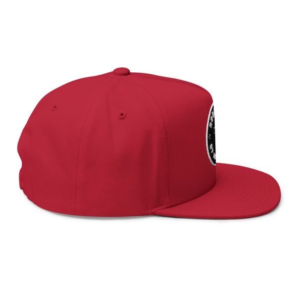 Redeemed by the Blood Flat Bill Cap (Embroidery) - Image 24