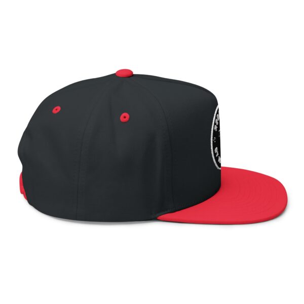 Redeemed by the Blood Flat Bill Cap (Embroidery) - Image 20