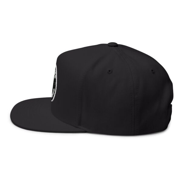 Redeemed by the Blood Flat Bill Cap (Embroidery) - Image 11