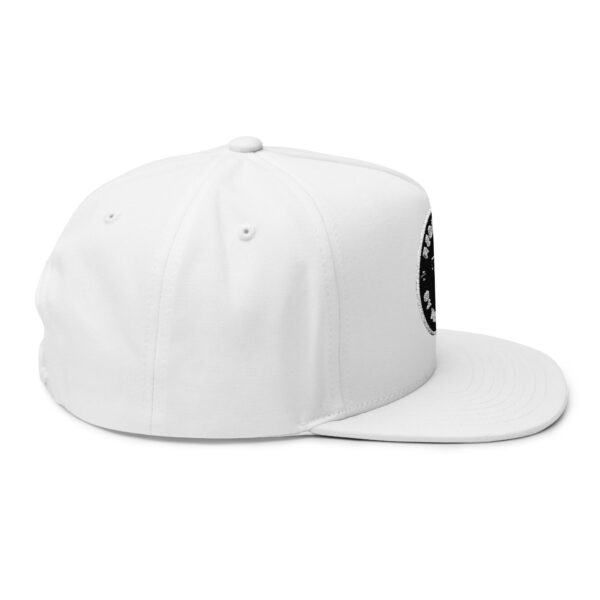 Redeemed by the Blood Flat Bill Cap (Embroidery) - Image 8