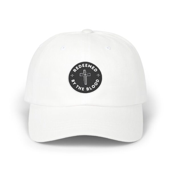 Redeemed by the Blood Stylish Cap - Image 4
